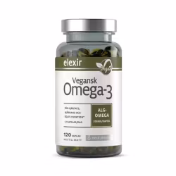 Elexir Pharma Vegan Omega-3 120 capsules
