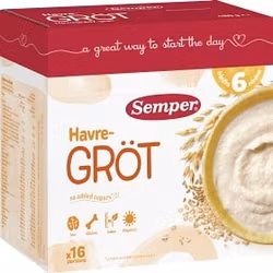 Semper Oatmeal Mild & Natural 6M 480 g