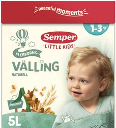 Semper Flerkornsvälling Naturell 1-3 år 725 g
