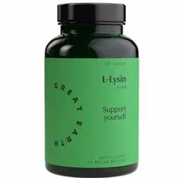 Great Earth L-Lysine 500 mg 120 capsules
