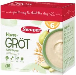 Semper Havregröt med äpple & päron 6 mån 480 g