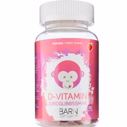 Monkids Vitamin D Children Strawberry 60 chewable tablets