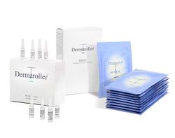 Dermaroller Mask + Hyaluron Ampoules Set