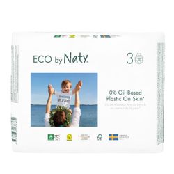Naty - Ekologiska Blöjbyxor / Open Diaper Size 3 (4-9 KG) 30st