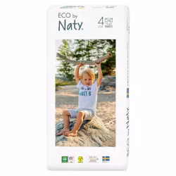 Naty - Ekologiska Blöjbyxor / Pull on Pants Stl. 4 (8-15 kg), 36 st