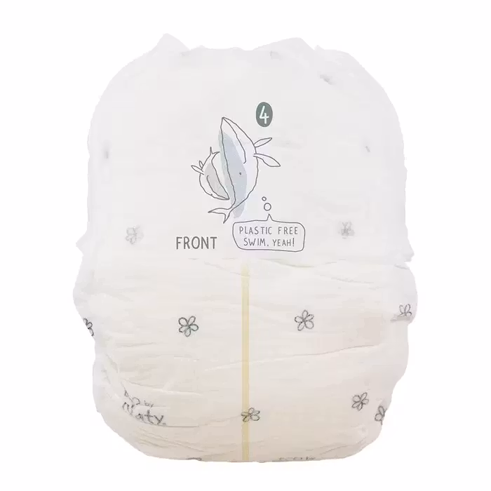 Naty - Organic Pull on Pants Size 4 (8-15 kg), 36 pcs