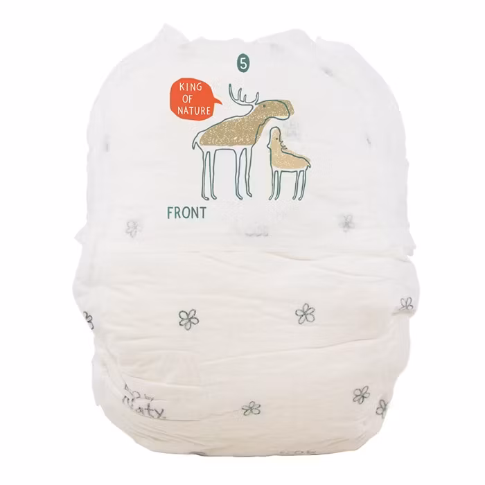 Naty - Ekologiska Blöjbyxor / Pull on Pants Stl. 5 (12-18 kg), 43 st