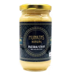 Munkens Hälsa Svensk Honung Ingefära/Citron 280g