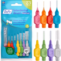 TePe Mellanrumsborste Original Mixpack 8st