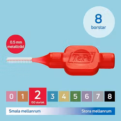 TePe Interdental Brush Original 0.5 mm Red 8 pcs