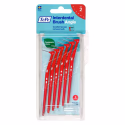 TePe Angle Interdental Brush 0.5 mm Red 6 pcs