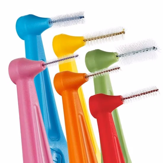 TePe Angle Vinklad Mellanrumsborste Mixpack 0,4-0,8 mm 6 st