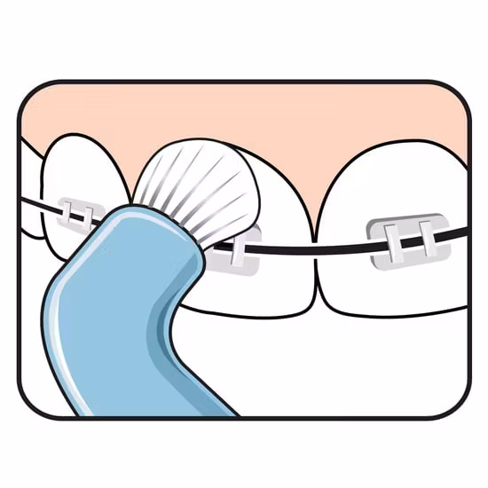 TePe Compact Tuft Vinkelborste 1 st