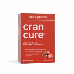 Elexir Cran Cure Cranberry Plus Lactic Acid Bacteria 60 Tablets