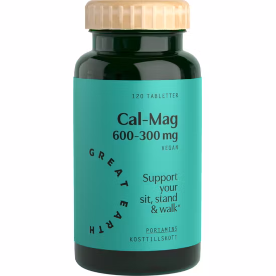Great Earth Cal-Mag 600-300 mg 120 tablets