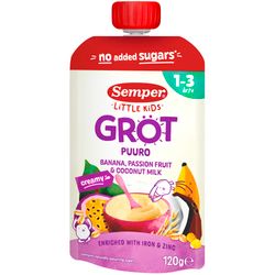 Semper Gröt Passionsfrukt Banan Kokos 1-3 år 120 g