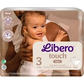 Libero Touch 3 Diapers (5-8 kg) 40 pcs