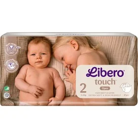 Libero Touch 2 Diapers (3-6 kg) 47 pcs