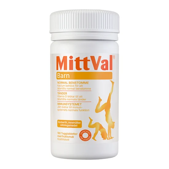 MittVal Children 100 chewable tablets