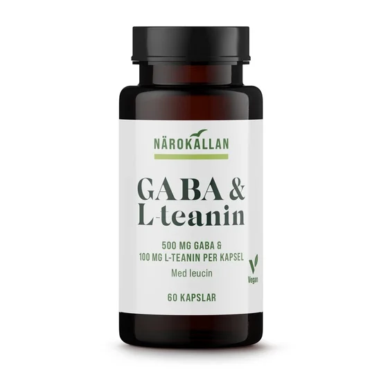Närokällan GABA + L-teanin kapslar 60 st