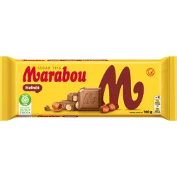 Marabou whole nut 160g