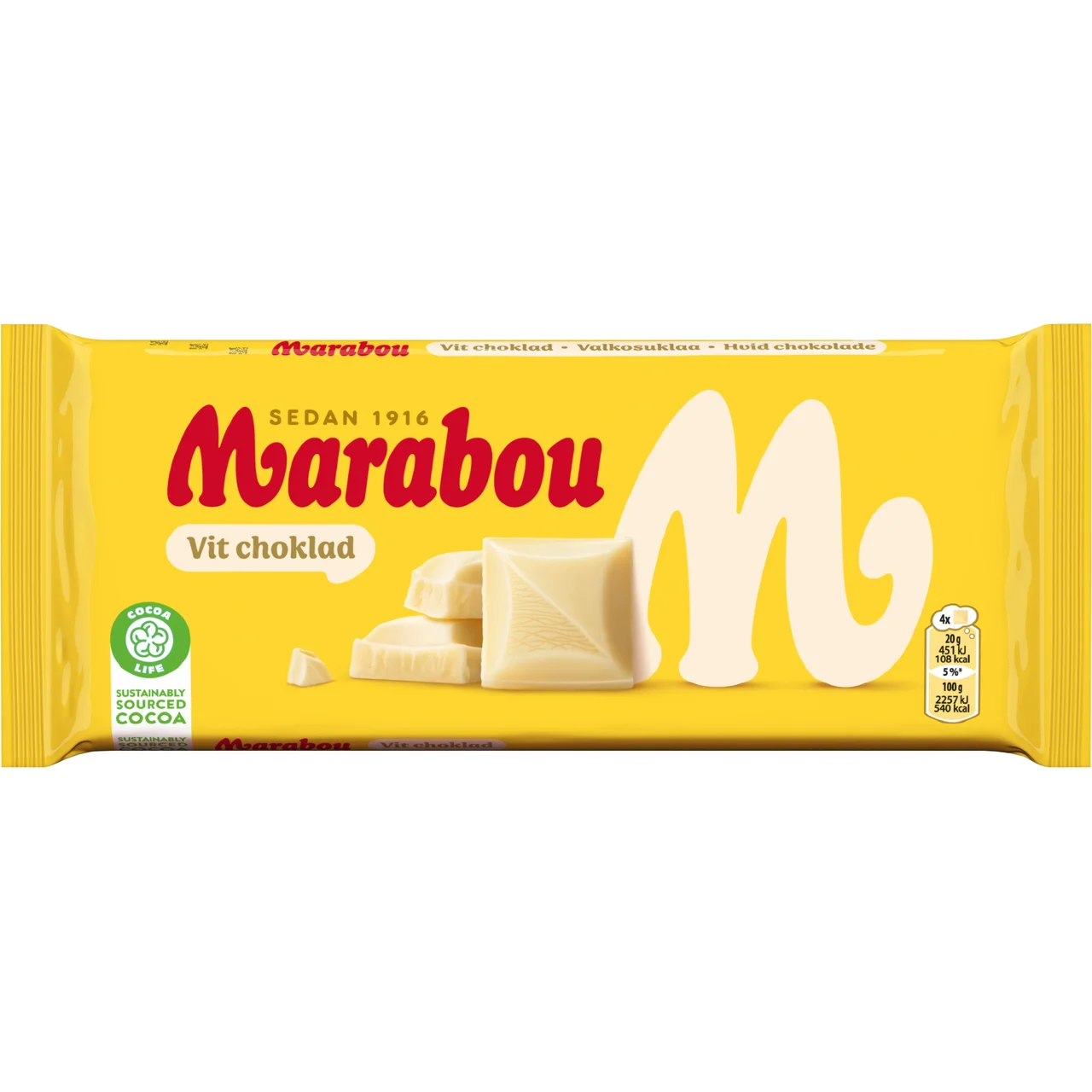 Marabou White chocolate 180g