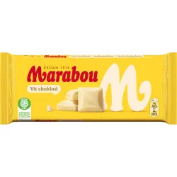 Marabou Vit choklad 180g