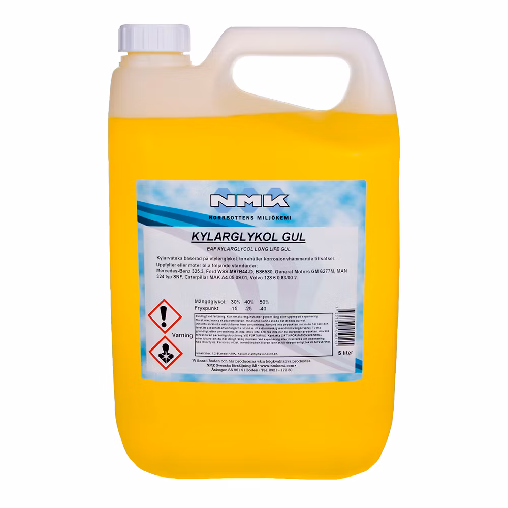 Kylarglykol Gul Long Life
