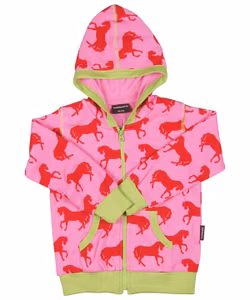 Cardigan Hood Hästar