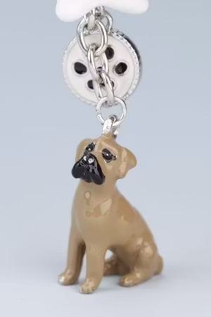Bullmanstiff Nyckelring Doggy Love