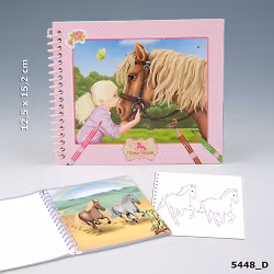 Fickmålarbok Horses Dreams (D)