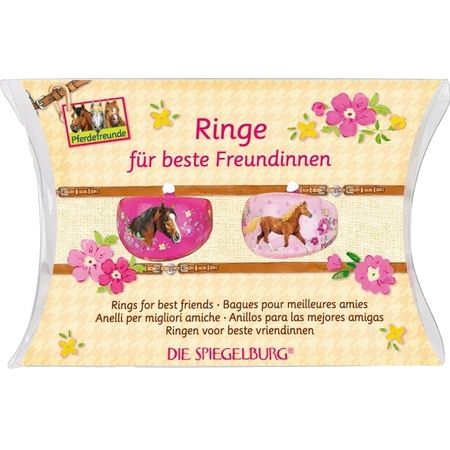 Rings for best friends med hästmotiv