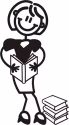 Mamma läser bok
