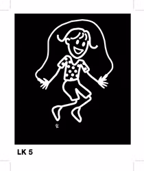 Flicka med hopprep