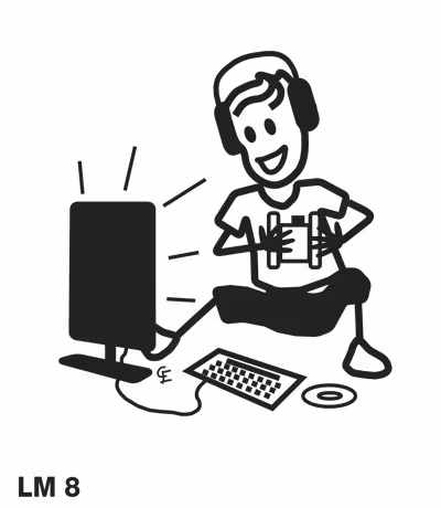 Pojke spelar TV/datorspel