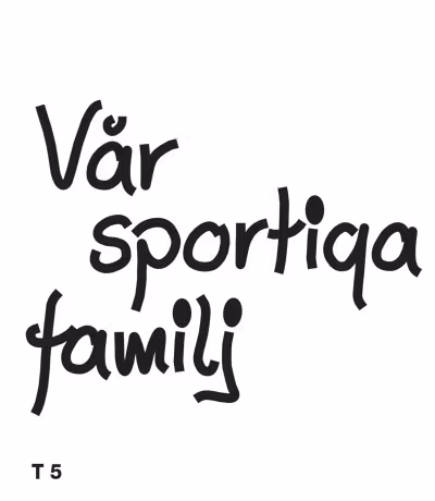 Vår sportiga familj