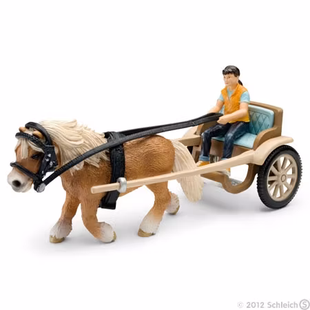 Ponnykärra - Schleich