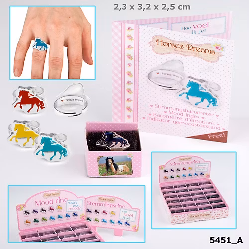 Humörsring Horses Dreams