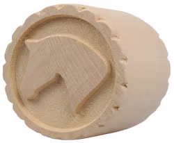 Wooden Cookie Stamp "Lucky Horses"