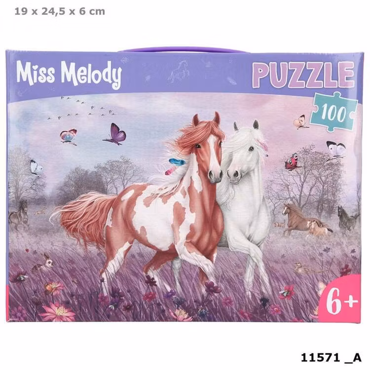 Miss Melody Pussel 100 bitar från ca 6 år