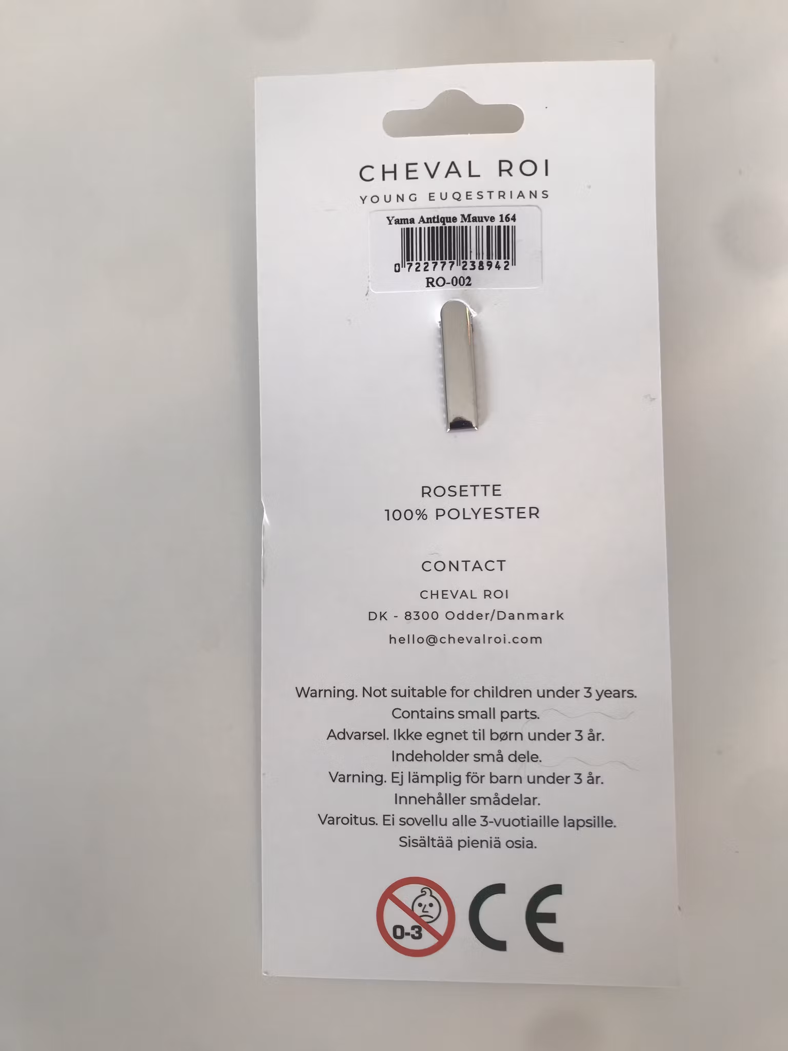 Rosett till käpphäst - Cheval Roi