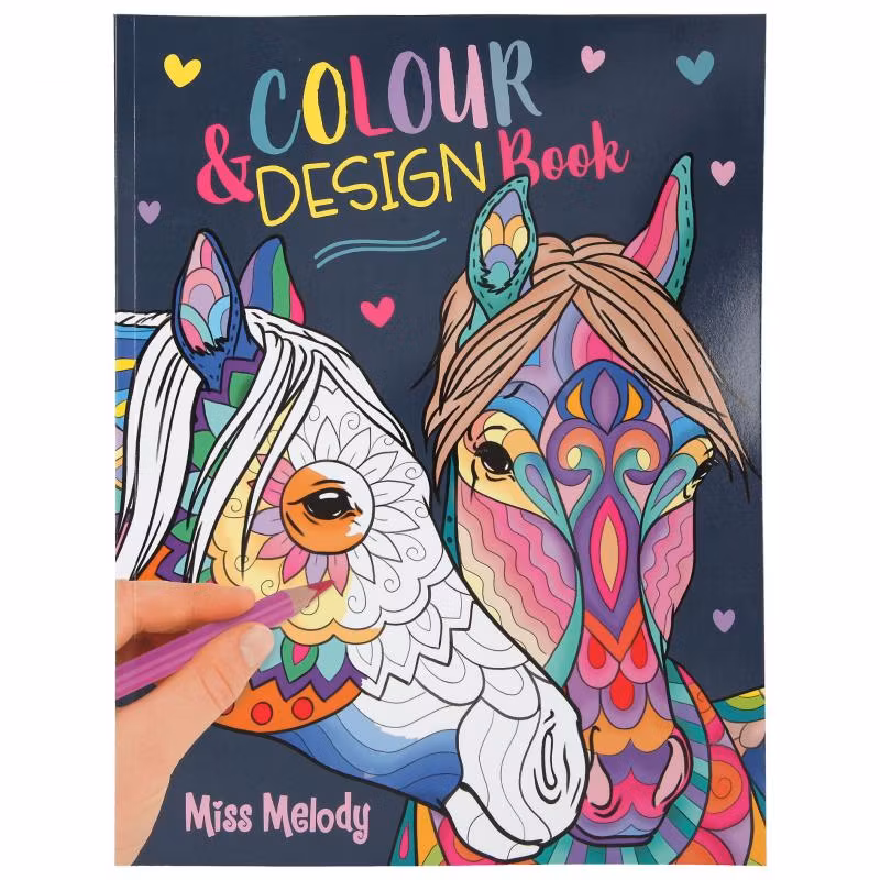 Color & Design målarbok