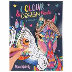 Color & Design målarbok