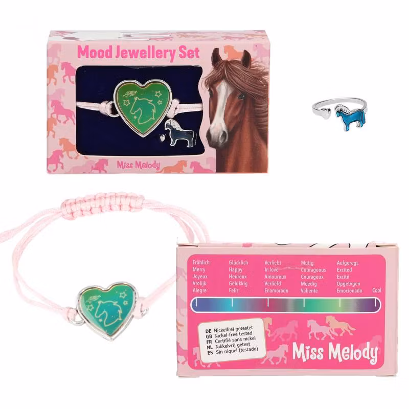 Humörssmyckeset Miss Melody Armband Ring
