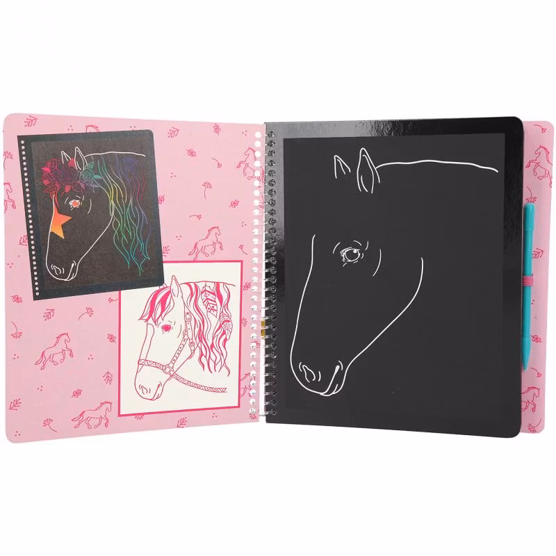 Miss Melody Magic Scratch Bok
