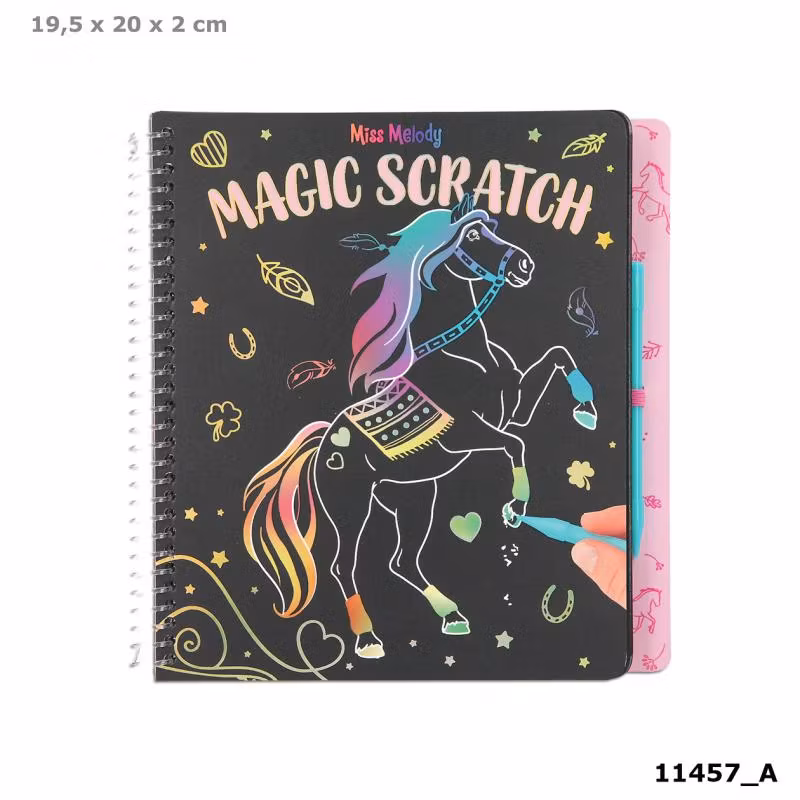 Miss Melody Magic Scratch BokMiss Melody Magic Scratch Bok