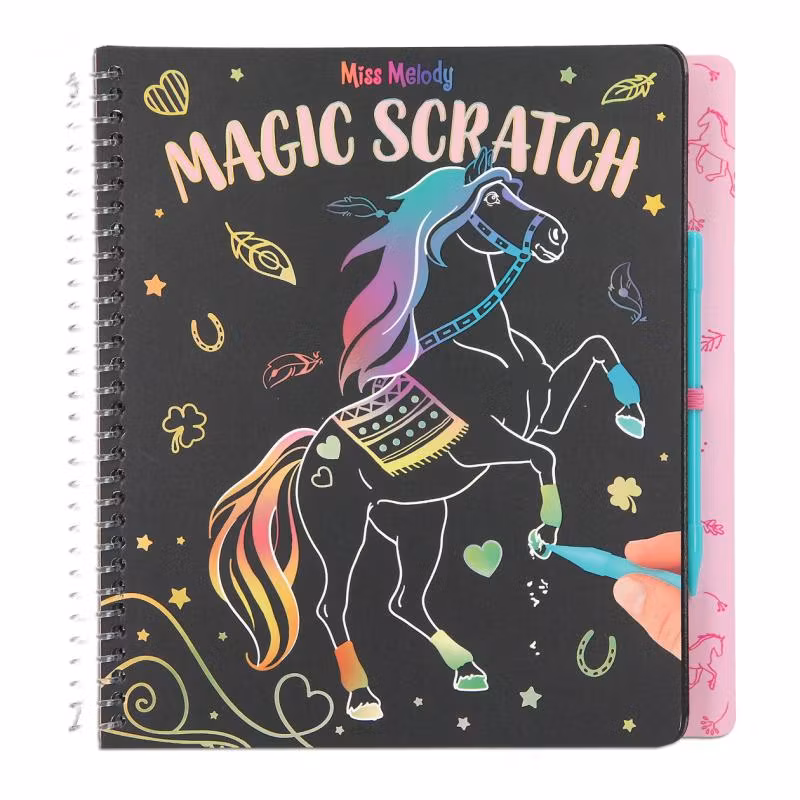 Miss Melody Magic Scratch Bok
