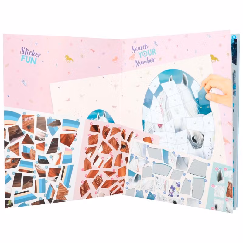 Miss Melody Nummer Stickersbok