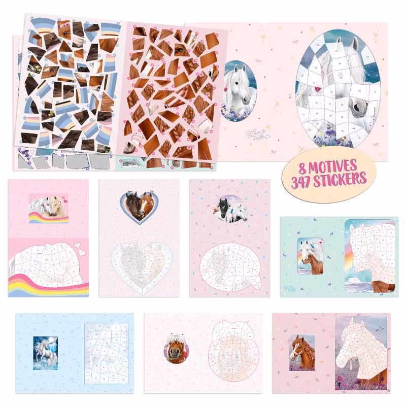 Miss Melody Nummer Stickersbok