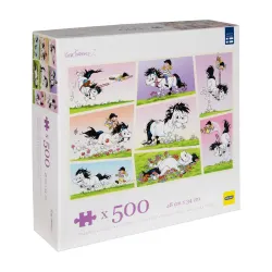 Hästen Mulle Kollage 500 bitar